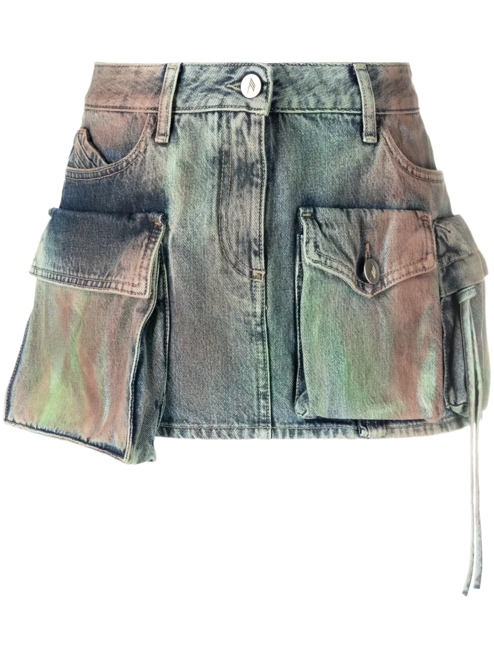 Fay Camouflage Miniskirt