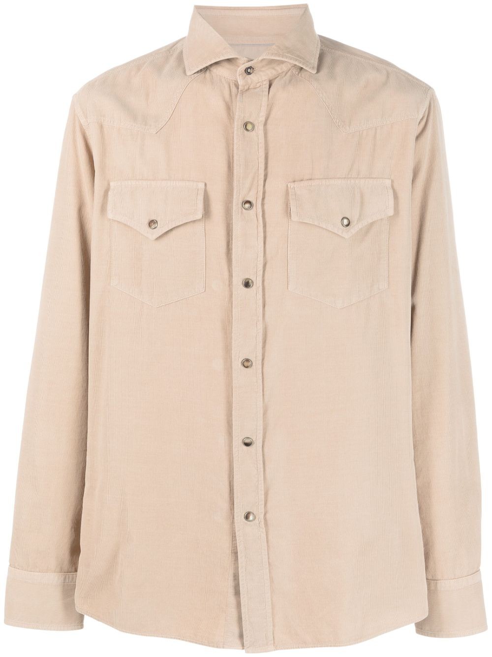 long-sleeve cotton shirt