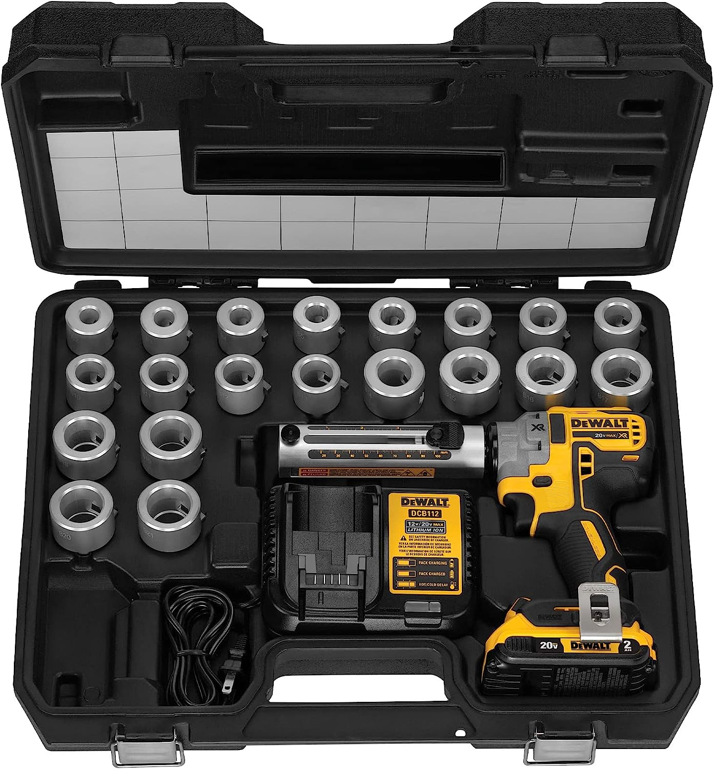 DEWALT 20V MAX XR Cable Stripper, Cordless Kit (DCE151TD1)
