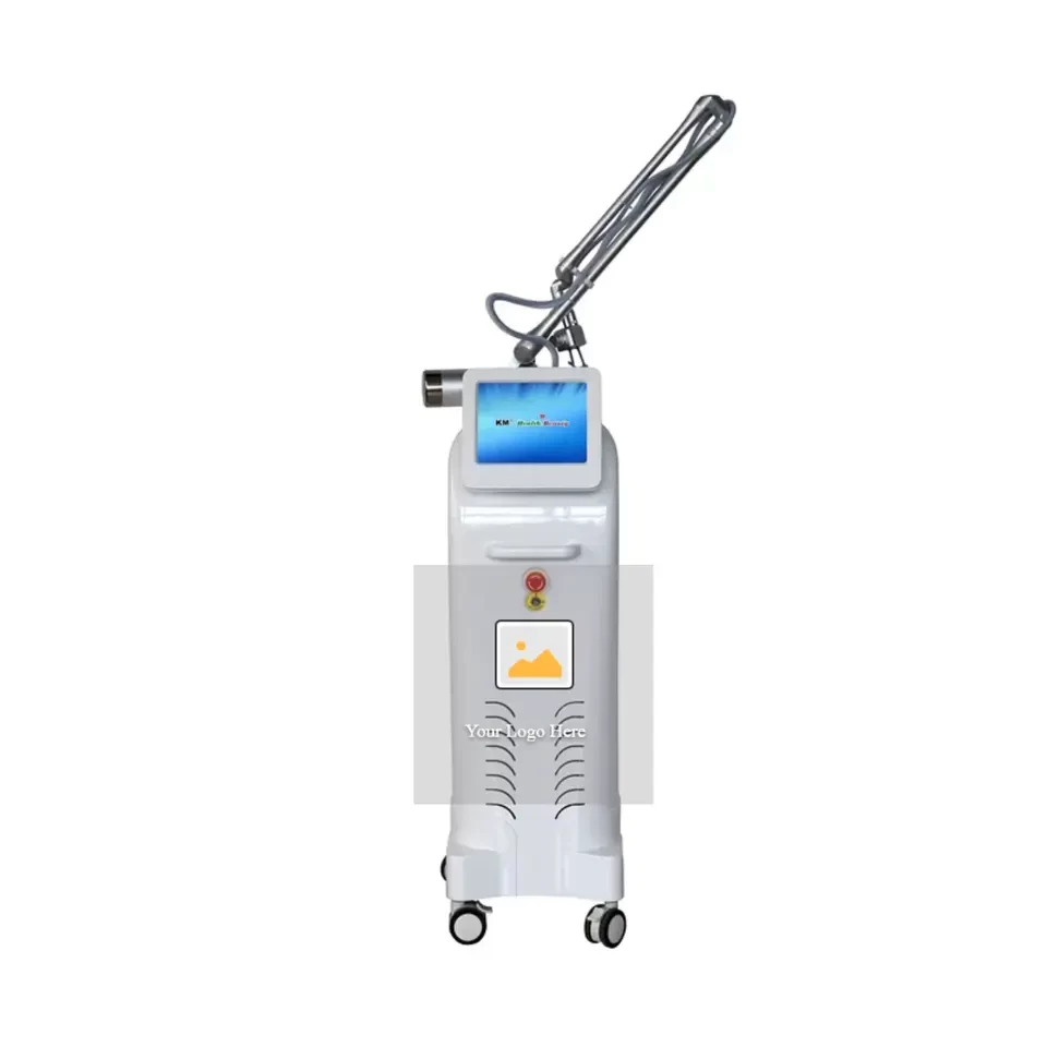 KM Laser Korea TUBE Vertical 10600nm Fractional Co2 Laser Resurfacing Machine Co2 Laser Skin Resurfacing Vaginal tightening