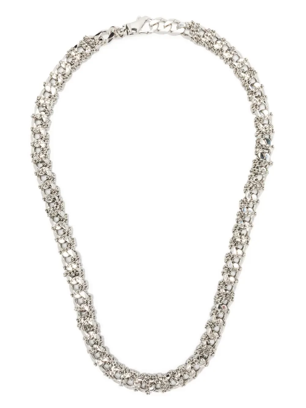Sterling-silver chain necklace