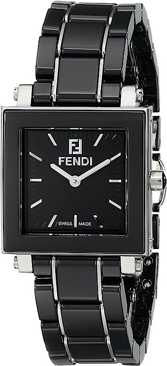 Fendi Women's FE621210 Black Dial Watch