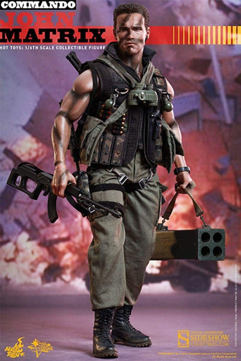 Commando Movie Masterpiece Action Figure 1/6 John Matrix 32 cm Toys Figures
