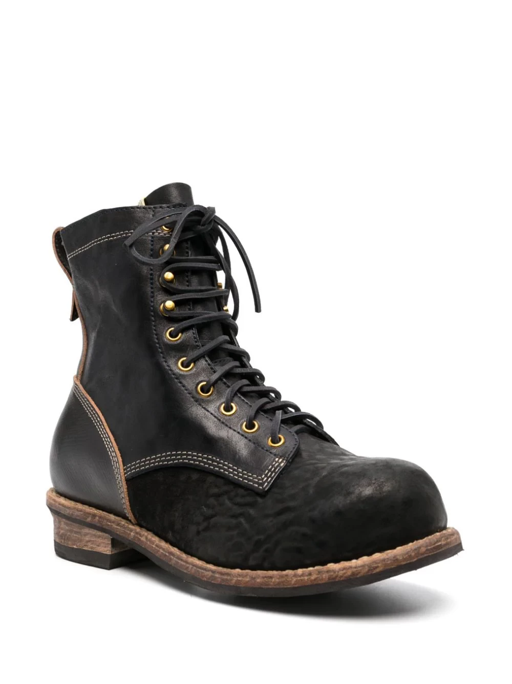 Poundmaker-Folk leather boots