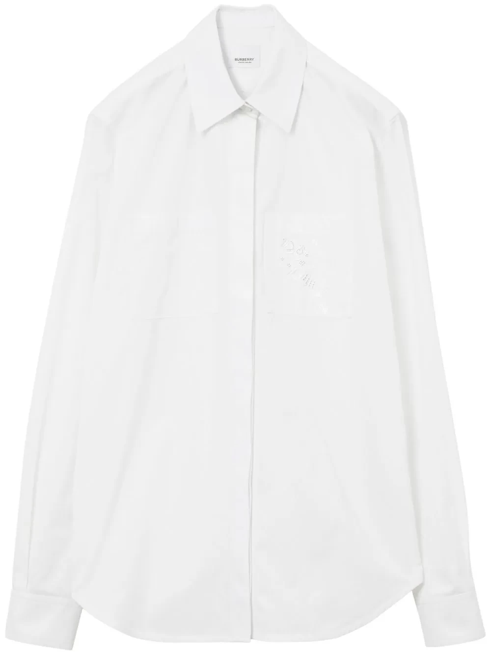 EKD broderie-anglaise cotton shirt