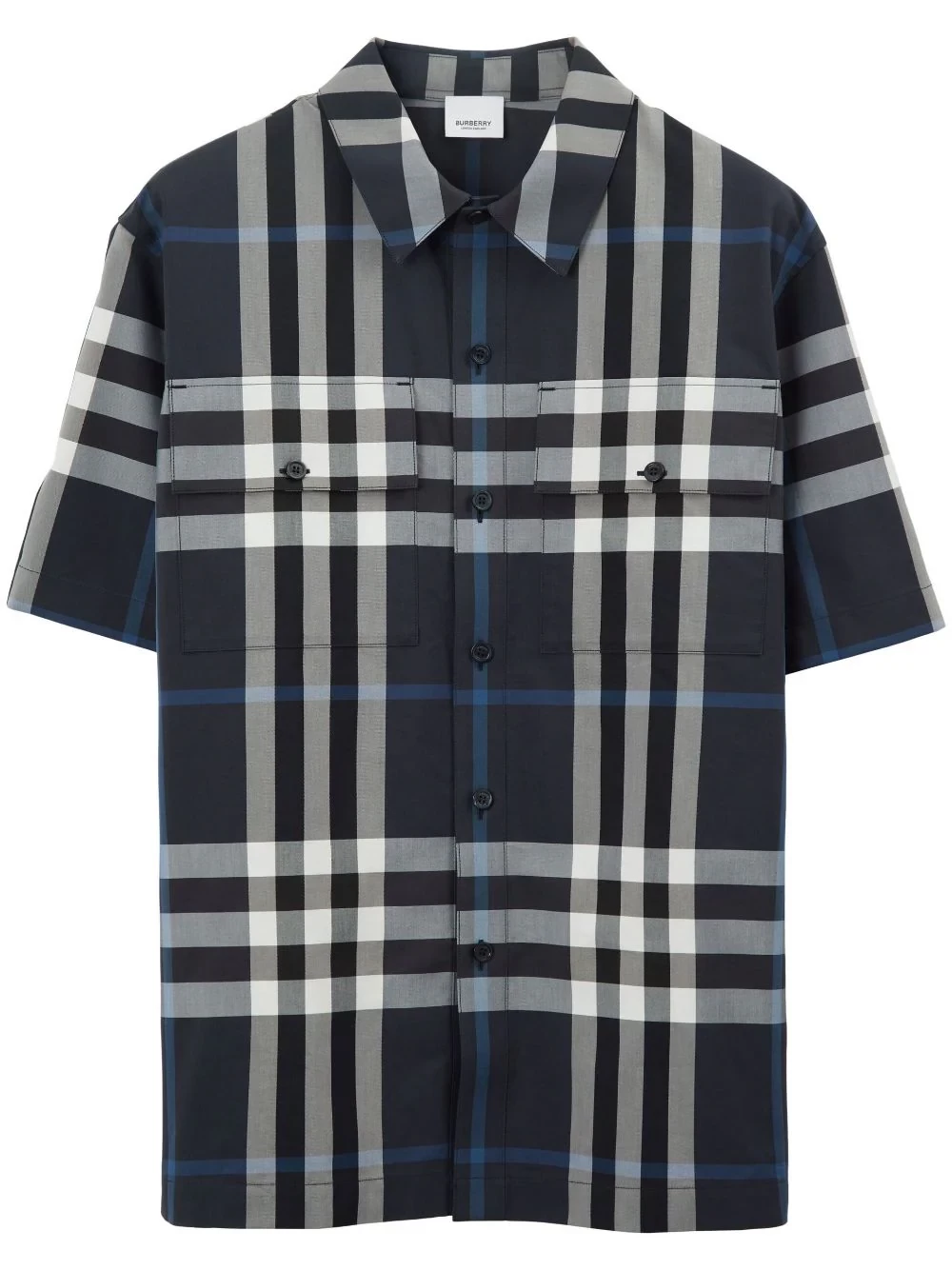 Vintage Check short-sleeve shirt
