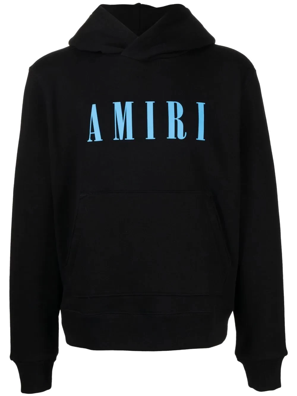 logo-print cotton hoodie