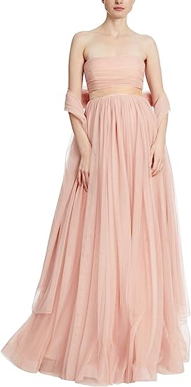 Princess Strapless Tulle Ballgown