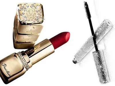 Son Guerlain KissKiss Gold and Diamonds Lipstic