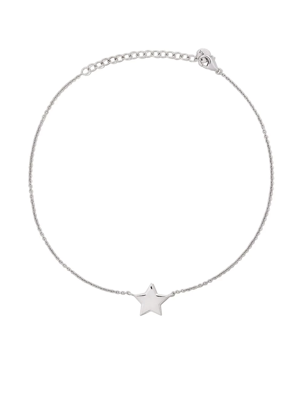 18kt white gold STASIA anklet