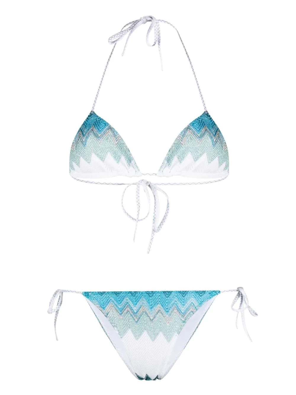 zig-zag triangle bikini