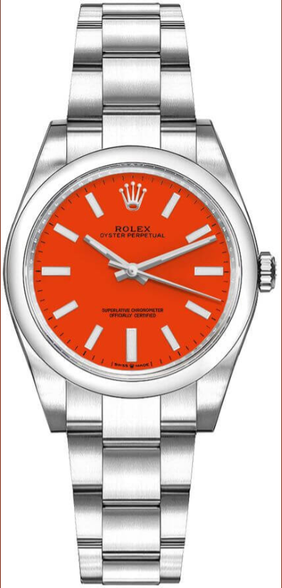 Rolex Oyster Perpetual 31 Coral Red Women's Watch 277200-0008