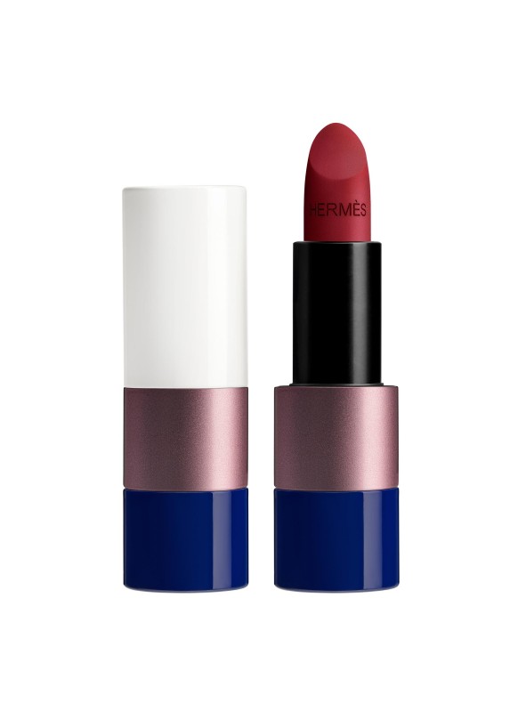 LIMITED EDITION ROUGE HERMÈS MATTE METALLIC LIPSTICK — ROUGE GRENAT