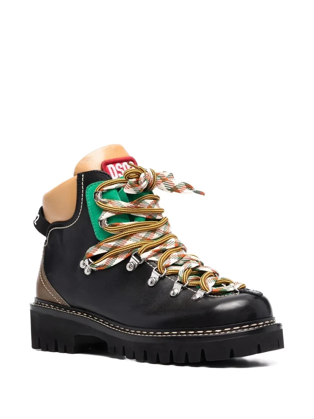 hiker style leather boots