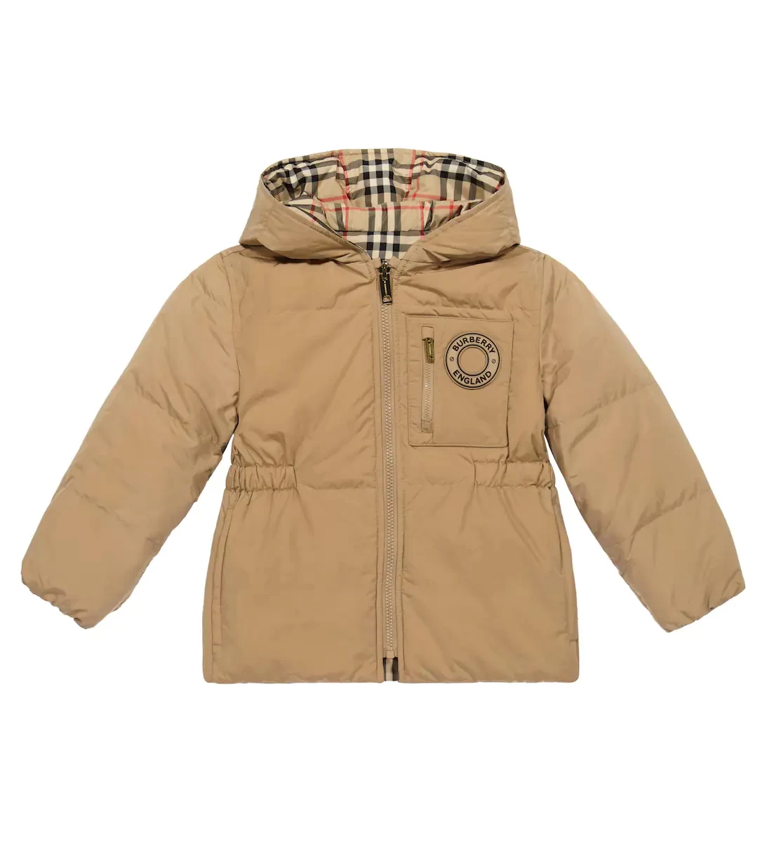 Reversible down jacket