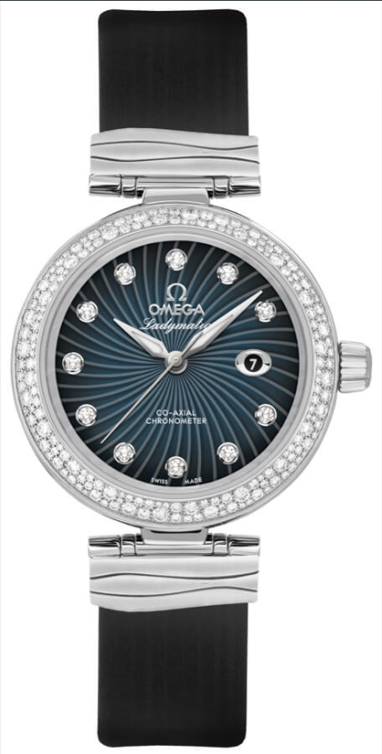 Omega De Ville Ladymatic Diamond Women's Luxury Watch 425.37.34.20.56.001 - image 0Omega De Ville Ladymatic Diamond Women's Luxury Watch 425.37.34.20.56.001 - image 1Omega De Ville Ladymatic Diamond W