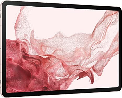 SAMSUNG Galaxy Tab S8+ 12.4” 256GB WiFi 6E Android Tablet, Large AMOLED Screen, S Pen Included, Ultra Wide Camera, Long Lasting Battery, US Version, 2022, Pink Gold
