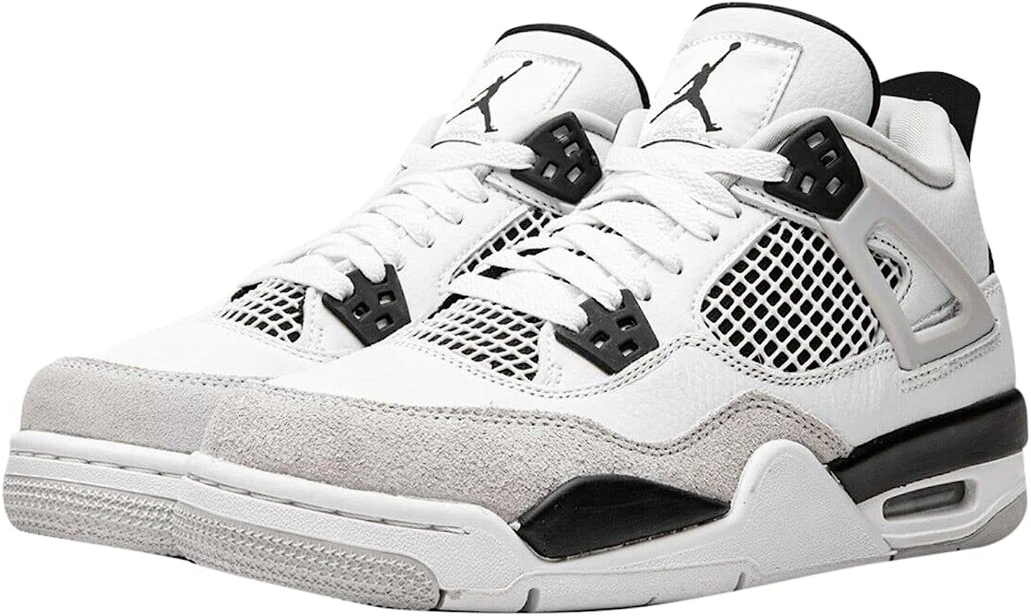 Jordan Youth Air Jordan 4 Retro GS 408452 111 Military Black - Size