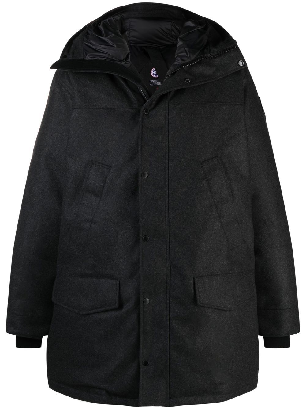 Langford hooded parka