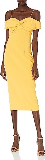 Cinq à Sept Women's Jody Dress - Yellow