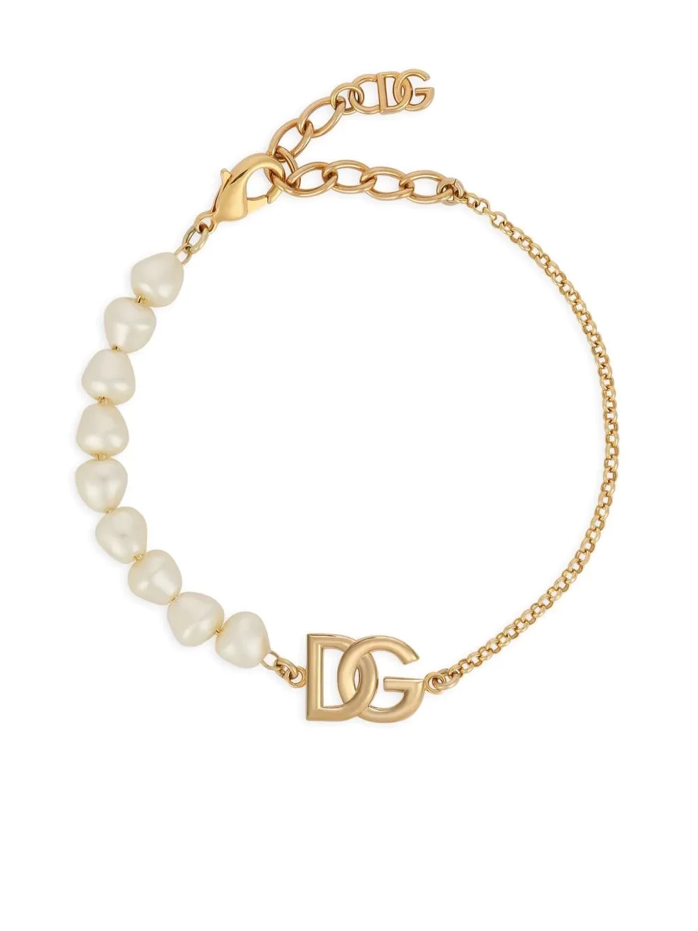 logo pearl bracelet