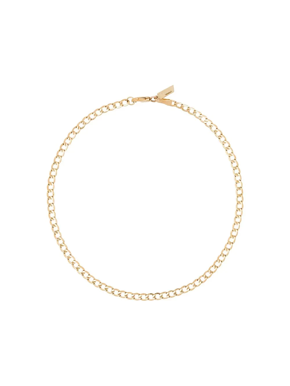 14kt yellow gold Havana anklet