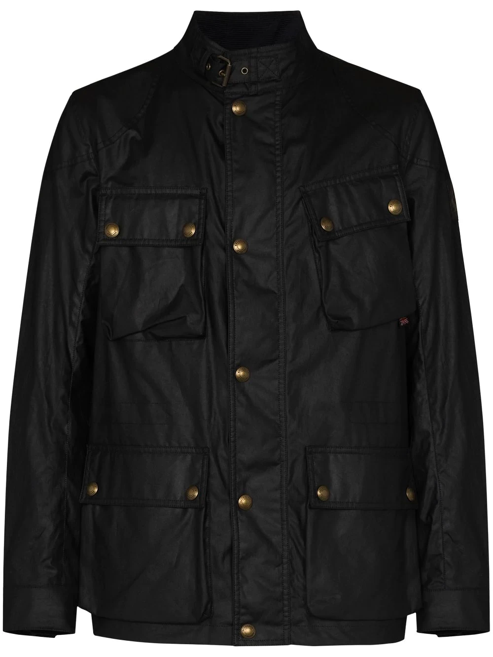 Fieldmaster single-breasted waxed jacket