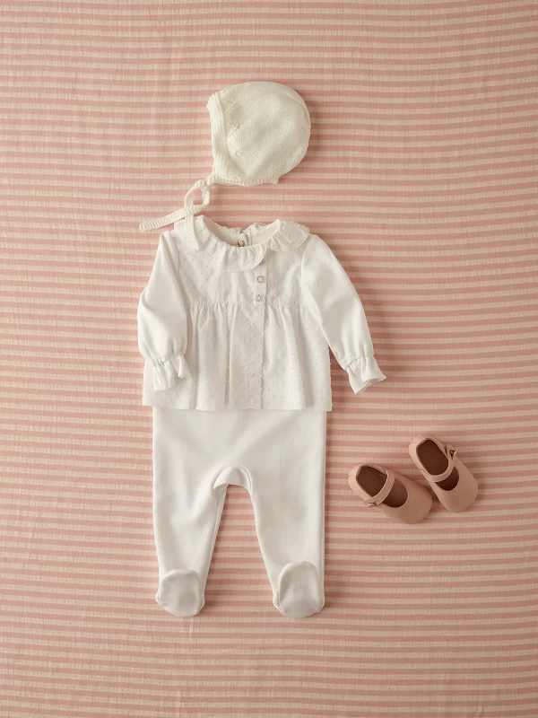 White Pyjamas for Baby