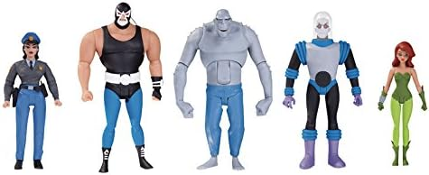 DC Collectibles Batman The Animated Series GCPD Rogues Gallery Action Figure 5 Pack Action Figure