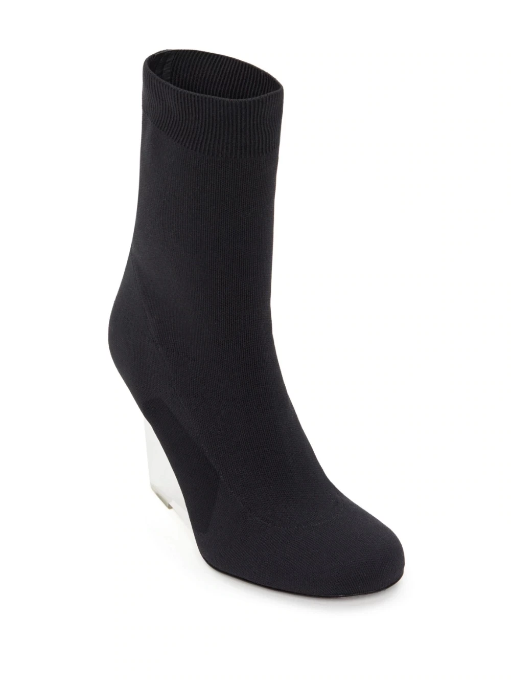 105mm heeled slip-on boots